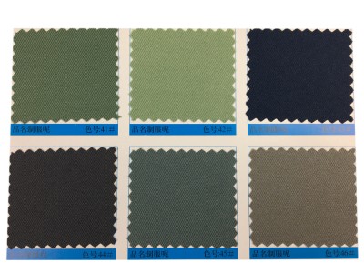 GZ-YGTI  制服呢  300D 100％專紡滌綸纖維  2/3斜紋 260g-270g/m 細節-13